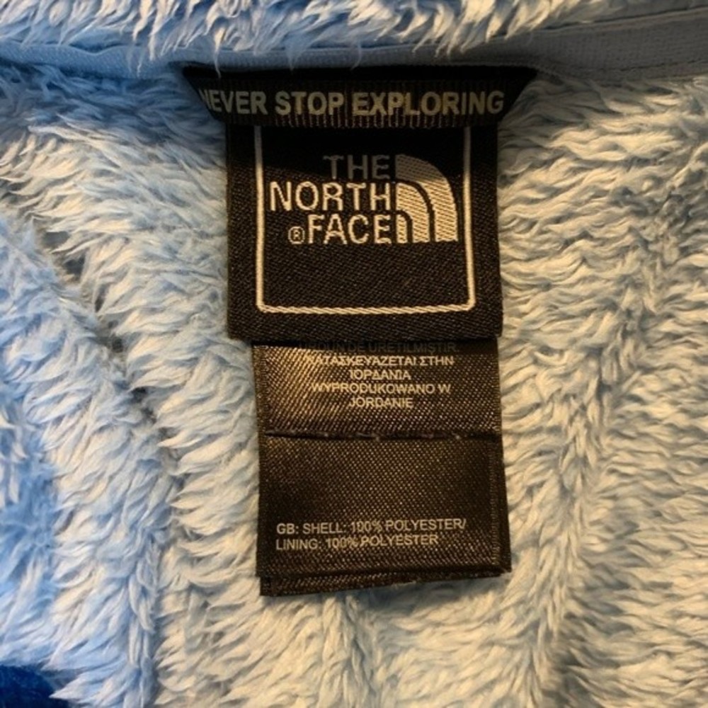 The North Face Osito Blue Jacket, Size XS - Picture 6 of 7